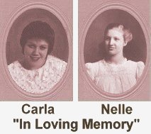 photos of Carla and Nelle